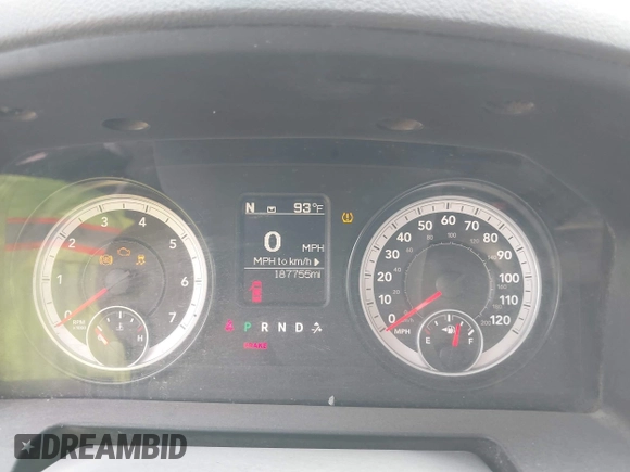 2014 Ram 1500 Tradesman with VIN 1C6RR6FGXES438824, listed as a IAAI auction lot 42301571 with 187,755 mi miles and . Bid and sale history available at DreamBid. Image 7.