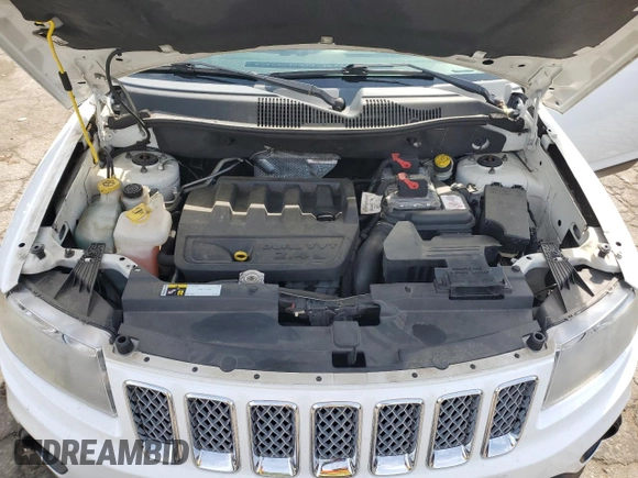 2014 Jeep Compass Latitude with VIN 1C4NJCEB4ED894471, listed as a Copart auction lot 54052915 with 171,843 mi miles and Clean Title. Bid and sale history available at carsss.com. Image 12.