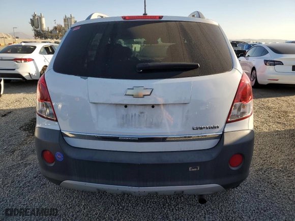 2012 Chevrolet Captiva Sport Fleet LS w/2LS with VIN 3GNAL2EKXCS649746, listed as a Copart auction lot 46712205 with 128,651 mi miles and Salvage Title. Bid and sale history available at carsss.com. Image 6.