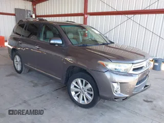 2012 Toyota Highlander Limited with VIN JTEDC3EH4C2004887, listed as a IAAI auction lot 41632686 with 177,925 mi miles and . Bid and sale history available at DreamBid. Image 1.