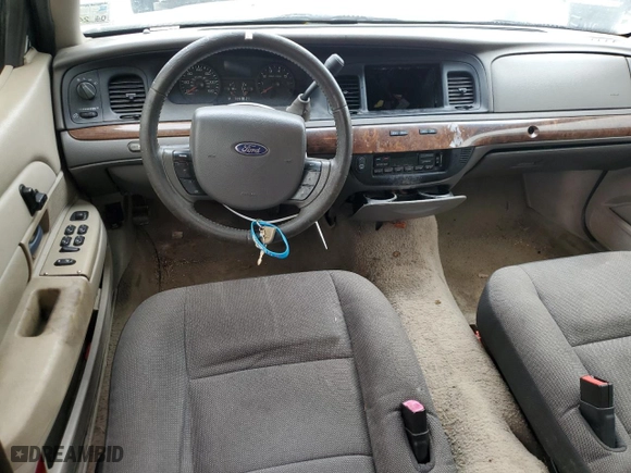 2006 Ford Crown Victoria LX with VIN 2FAFP74W66X132385, listed as a Copart auction lot 50997775 with 214,277 mi miles and Salvage Title. Bid and sale history available at carsss.com. Image 8.