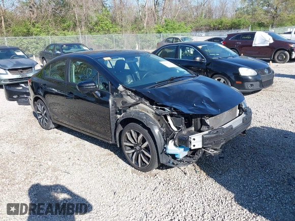 2015 Honda Civic EX-L with VIN 19XFB2F90FE021579, listed as a IAAI auction lot 42067217 with 184,234 mi miles and . Bid and sale history available at DreamBid. Image 1.
