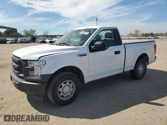 2017 Ford F-150 XL with VIN 1FTMF1C82HKD62130, listed as a Copart auction lot 48902055 with 266,820 mi miles and Non Repairable. Bid and sale history available at carsss.com. Image 1.