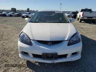 2005 Acura RSX with VIN JH4DC548X5S015105, listed as a Copart auction lot 50237005 with 209,250 mi miles and Salvage Title. Bid and sale history available at carsss.com. Image 5.