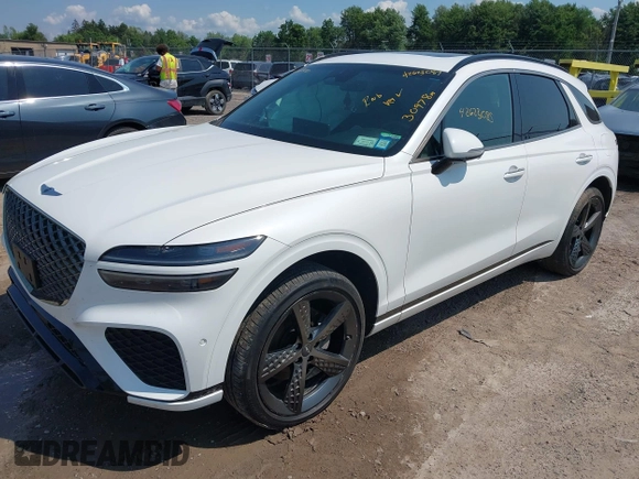 2022 Genesis GV70 2.5T с VIN KMUMADTB1NU044007, выставлен на аукционе IAAI как лот 42623087 с пробегом 30 978 миль миль и . История ставок и продаж доступна на DreamBid. Изображение 2.