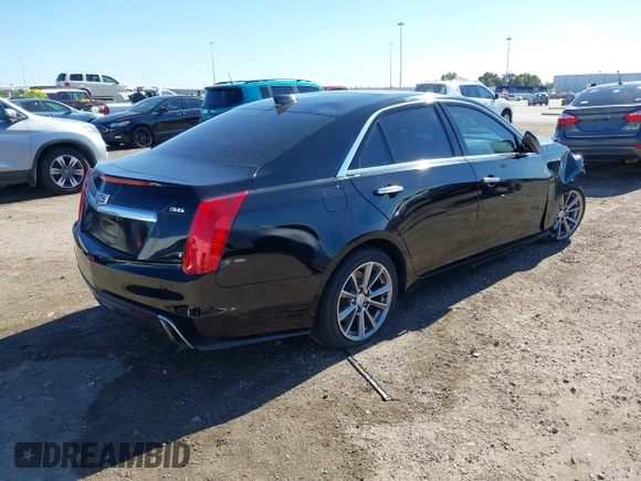 2017 Cadillac CTS Luxury RWD with VIN 1G6AR5SS3H0195046, listed as a IAAI auction lot 41081829 with 120,097 mi miles and . Bid and sale history available at DreamBid. Image 4.
