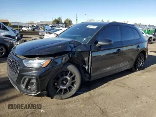 2022 Audi SQ5 Premium Plus with VIN WA1B4AFY0N2028466, listed as a Copart auction lot 84747134 with 29,154 mi miles and Salvage Title. Bid and sale history available at carsss.com. Image 1.
