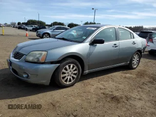 2008 Mitsubishi Galant ES with VIN 4A3AB36FX8E017086, listed as a Copart auction lot 48858775 with 151,435 mi miles and Salvage Title. Bid and sale history available at carsss.com. Image 1.