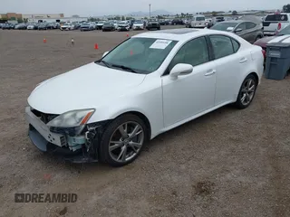 2010 Lexus IS 350 with VIN JTHBE5C21A5024315, listed as a IAAI auction lot 42185188 with 247,738 mi miles and . Bid and sale history available at DreamBid. Image 18.