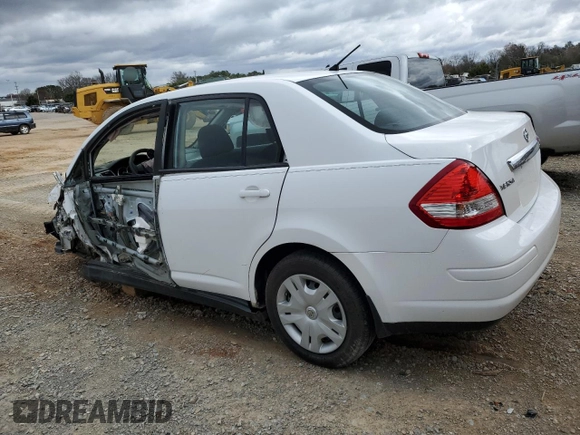 2011 Nissan Versa 1.8 S with VIN 3N1BC1AP0BL395582, listed as a Copart auction lot 49958445 with 97,903 mi miles and Salvage Title. Bid and sale history available at carsss.com. Image 2.