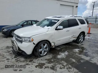 2012 Dodge Durango Citadel with VIN 1C4SDJET2CC192580, listed as a Copart auction lot 49098225 with 166,325 mi miles and Salvage Title. Bid and sale history available at DreamBid. Image 1.