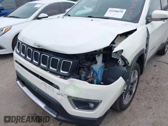 2021 Jeep Compass Limited с VIN 3C4NJDCBXMT515300, выставлен на аукционе IAAI как лот 42290070 с пробегом 110 390 миль миль и . История ставок и продаж доступна на DreamBid. Изображение 6.