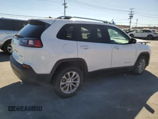2020 Jeep Cherokee Latitude with VIN 1C4PJLCB8LD654719, listed as a Copart auction lot 63266675 with 83,070 mi miles and Salvage title. Bid and sale history available at DreamBid. Image 3.