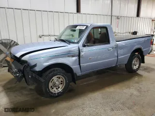 1998 Ford Ranger XL with VIN 1FTYR10C6WUB41066, listed as a Copart auction lot 52504285 with 185,941 mi miles and Salvage Title. Bid and sale history available at carsss.com. Image 1.