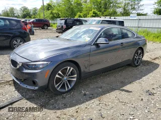 2020 BMW 4 Series 430i xDrive with VIN WBA4W5C05LAE51545, listed as a Copart auction lot 57387375 with 51,387 mi miles and Clean title. Bid and sale history available at DreamBid. Image 1.