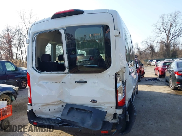 2021 Ford Transit Passenger XL with VIN 1FBAX2C89MKA49631, listed as a IAAI auction lot 41773770 with 77,260 mi miles and . Bid and sale history available at DreamBid. Image 6.