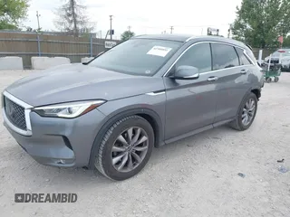 2019 Infiniti QX50 Luxe with VIN 3PCAJ5M19KF135211, listed as a IAAI auction lot 42308891 with 128,432 mi miles and . Bid and sale history available at DreamBid. Image 20.