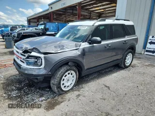 2023 Ford Bronco Sport Heritage с VIN 3FMCR9G68PRD83368, выставлен на аукционе Copart как лот 59520445 с пробегом 28 220 миль миль и Списание • Salvage title. История ставок и продаж доступна на DreamBid. Изображение 1.