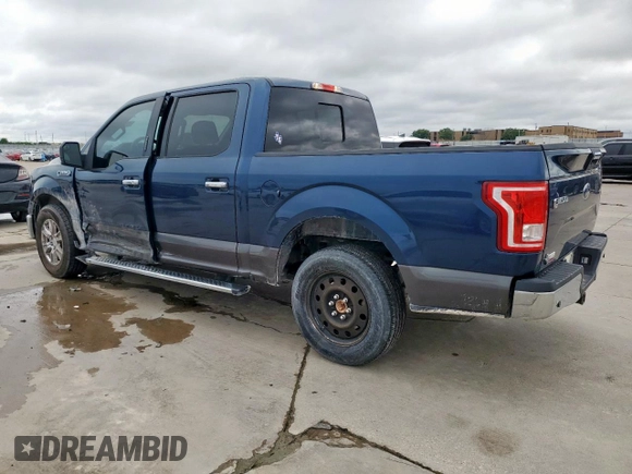 2015 Ford F-150 XL with VIN 1FTEW1CP3FKF03148, listed as a Copart auction lot 60535505 with 125,162 mi miles and Salvage title. Bid and sale history available at DreamBid. Image 2.