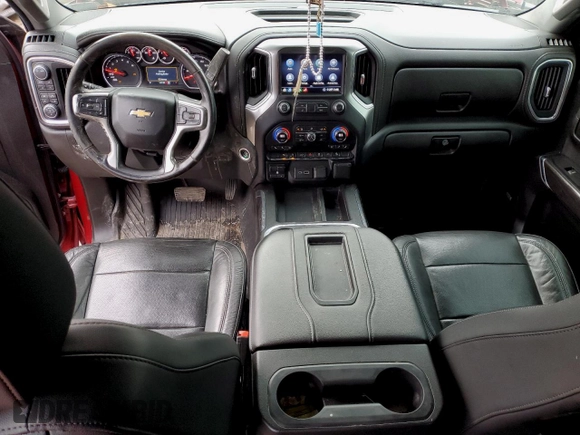 2020 Chevrolet Silverado 1500 LTZ with VIN 1GCUYGEDXLZ225427, listed as a Copart auction lot 43807995 with 103,785 mi miles and Clean Title. Bid and sale history available at DreamBid. Image 8.