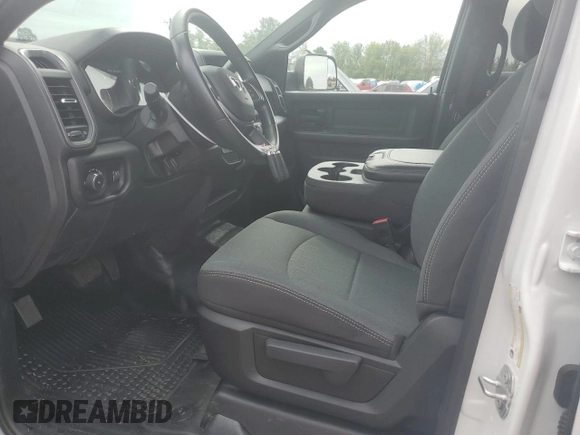 2022 Ram 2500 Tradesman with VIN 3C6UR5HL2NG398759, listed as a Copart auction lot 72958244 with 5,300 mi miles and Salvage title. Bid and sale history available at DreamBid. Image 7.