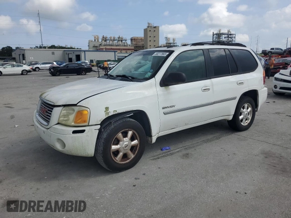 2006 GMC Envoy SLE z VIN 1GKDS13S462144683, wystawiony jako Copart lot #58277565 z przebiegiem Nie podano mil oraz Czysty tytuł • Clean title. Historia ofert i sprzedaży dostępna na DreamBid. Obrazek 1.