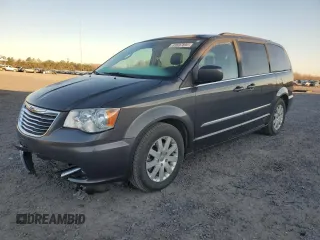2015 Chrysler Town & Country Touring with VIN 2C4RC1BG2FR715021, listed as a Copart auction lot 49597895 with 250,451 mi miles and Salvage Title. Bid and sale history available at carsss.com. Image 1.
