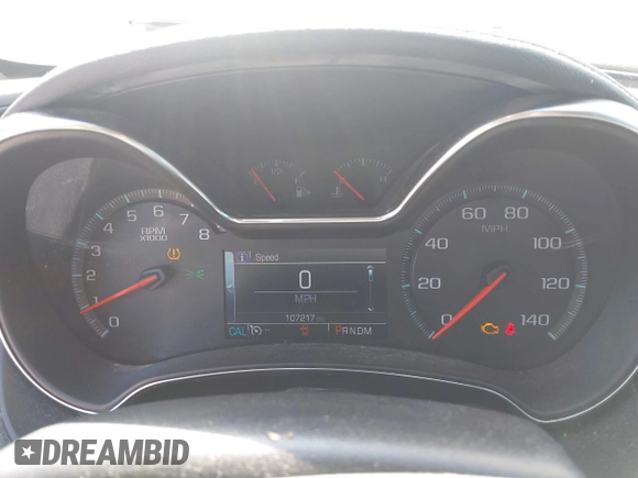 2018 Chevrolet Impala LT with VIN 2G1105S31J9151776, listed as a IAAI auction lot 42224192 with 107,217 mi miles and . Bid and sale history available at DreamBid. Image 7.