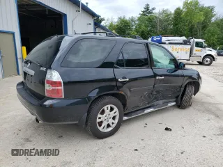 2006 Acura MDX Touring w/Navi with VIN 2HNYD18816H539524, listed as a Copart auction lot 66068274 with 132,193 mi miles and Salvage Title. Bid and sale history available at carsss.com. Image 3.