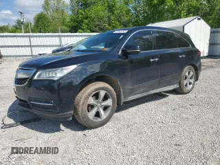 2014 Acura MDX with VIN 5FRYD4H22EB011268, listed as a Copart auction lot 55961295 with 203,478 mi miles and Salvage title. Bid and sale history available at DreamBid. Image 1.