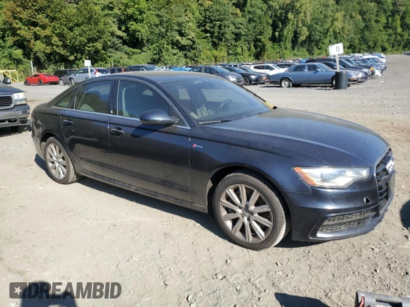 2013 Audi A6 3.0T Prestige with VIN WAUHGAFC3DN042867, listed as a Copart auction lot 71119854 with 234,195 mi miles and Clean Title. Bid and sale history available at carsss.com. Image 4.