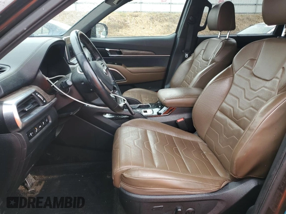 2021 Kia Telluride SX with VIN 5XYP5DHC7MG185623, listed as a Copart auction lot 49771345 with 101,167 mi miles and Clean Title. Bid and sale history available at carsss.com. Image 7.