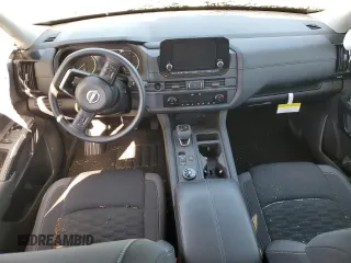 2025 Nissan Pathfinder S with VIN 5N1DR3AC0SC205087, listed as a Copart auction lot 57028965 with 1,052 mi miles and Salvage title. Bid and sale history available at DreamBid. Image 8.