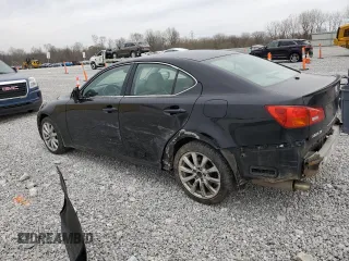 2006 Lexus IS 250 with VIN JTHCK262862007334, listed as a Copart auction lot 52905705 with 210,695 mi miles and Salvage Title. Bid and sale history available at DreamBid. Image 2.