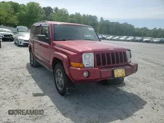 2006 Jeep Commander with VIN 1J8HG48K16C228374, listed as a Copart auction lot 53784465 with 114,799 mi miles and Salvage Title. Bid and sale history available at DreamBid. Image 11.