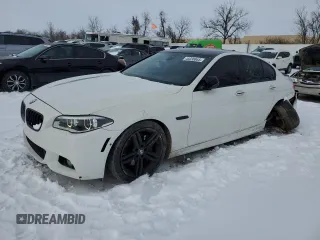 2016 BMW 5 Series 550i with VIN WBAKN9C55GD962090, listed as a Copart auction lot 45030865 with 102,790 mi miles and Salvage title. Bid and sale history available at DreamBid. Image 1.