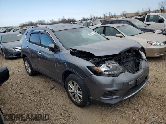 2016 Nissan Rogue SL with VIN 5N1AT2MV8GC890541, listed as a Copart auction lot 76716473 with 113,133 mi miles and Salvage Title. Bid and sale history available at DreamBid. Image 4.