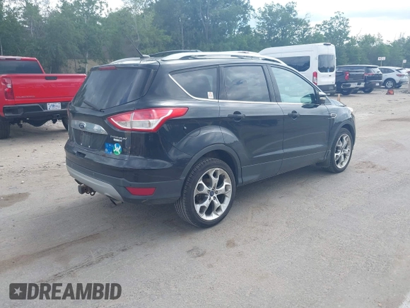 2015 Ford Escape Titanium with VIN 1FMCU9J92FUA96987, listed as a IAAI auction lot 42678423 with 188,956 mi miles and . Bid and sale history available at DreamBid. Image 4.