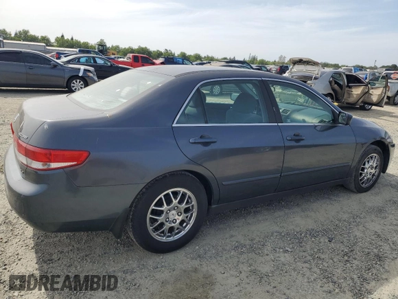 2004 Honda Accord LX z VIN 1HGCM56374A027018, wystawiony jako Copart lot #54768385 z przebiegiem 167 237 mil mil oraz Szkoda całkowita • Salvage title. Historia ofert i sprzedaży dostępna na DreamBid. Obrazek 3.