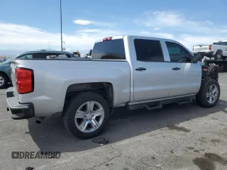 2018 Chevrolet Silverado 1500 Custom with VIN 3GCPCPEH0JG134579, listed as a Copart auction lot 50581845 with 125,133 mi miles and Salvage Title. Bid and sale history available at DreamBid. Image 3.