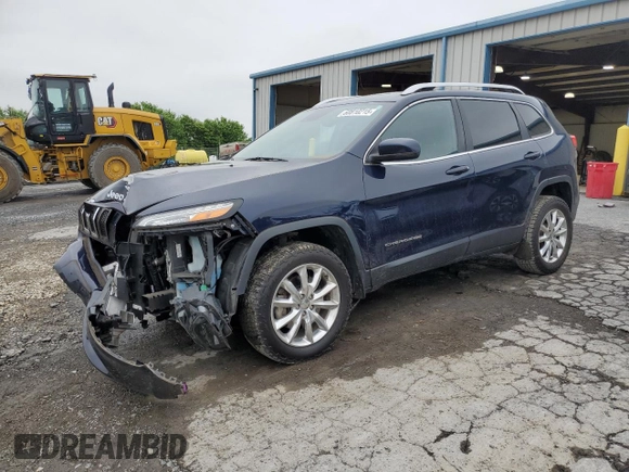 2016 Jeep Cherokee Limited с VIN 1C4PJMDB8GW183461, выставлен на аукционе Copart как лот 60810215 с пробегом 42 027 миль миль и Списание • Salvage title. История ставок и продаж доступна на DreamBid. Изображение 1.