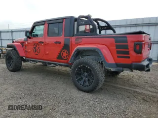 2021 Jeep Gladiator Sport S z VIN 1C6JJTAG3ML550206, wystawiony jako Copart lot #45973855 z przebiegiem 60 867 mil mil oraz Szkoda całkowita • Salvage title. Historia ofert i sprzedaży dostępna na DreamBid. Obrazek 2.