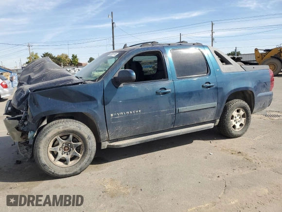2007 Chevrolet Avalanche 1LT z VIN 3GNFK12377G125365, wystawiony jako Copart lot #75226174 z przebiegiem 198 496 mil mil oraz Szkoda całkowita • Salvage title. Historia ofert i sprzedaży dostępna na DreamBid. Obrazek 1.