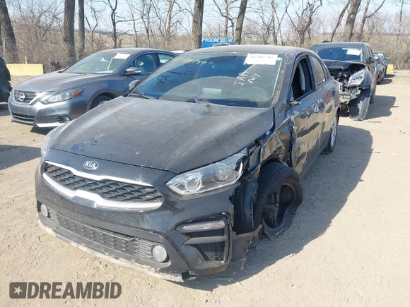 2020 Kia Forte LXS with VIN 3KPF24AD7LE160160, listed as a IAAI auction lot 41785749 with 55,988 mi miles. Bid and sale history available at carsss.com. Image 18.
