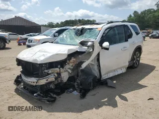 2024 Honda Pilot Touring z VIN 5FNYG2H73RB002061, wystawiony jako Copart lot #57825365 z przebiegiem Nie podano mil oraz Szkoda całkowita • Salvage title. Historia ofert i sprzedaży dostępna na DreamBid. Obrazek 1.