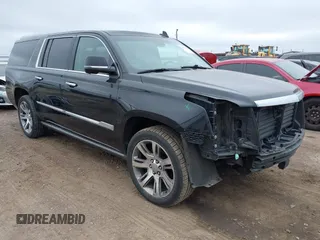2015 Cadillac Escalade ESV Premium z VIN 1GYS4TKJXFR638209, wystawiony jako IAAI lot #41591939 z przebiegiem 143 676 mil mil oraz . Historia ofert i sprzedaży dostępna na DreamBid. Obrazek 1.