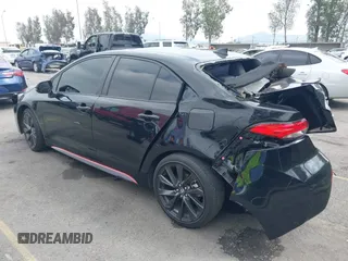 2023 Toyota Corolla Hybrid LE with VIN JTDBCMFE6P3016299, listed as a IAAI auction lot 41884437 with 24,955 mi miles. Bid and sale history available at carsss.com. Image 3.