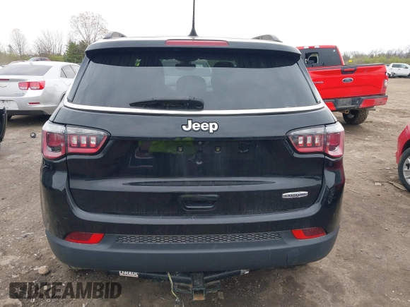 2017 Jeep Compass Latitude with VIN 3C4NJCBB0HT652764, listed as a IAAI auction lot 41963296 with 141,338 mi miles and . Bid and sale history available at DreamBid. Image 16.