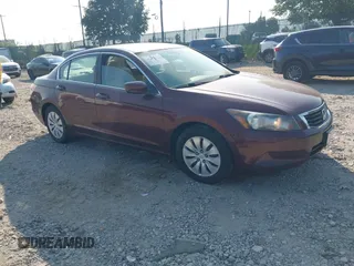 2010 Honda Accord LX with VIN 1HGCP2F36AA095893, listed as a IAAI auction lot 42824205 with 137,609 mi miles and . Bid and sale history available at DreamBid. Image 1.
