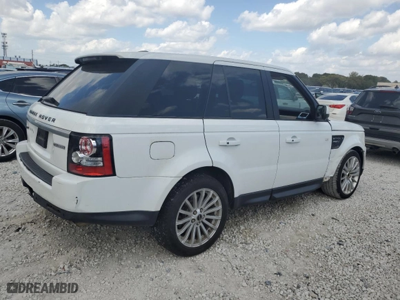 2012 Land Rover Range Rover Sport HSE with VIN SALSF2D45CA755071, listed as a Copart auction lot 46909115 with 110,977 mi miles and Salvage Title. Bid and sale history available at carsss.com. Image 3.